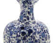 DELFT - Vase à deux renflements en faïen