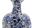 DELFT - Vase à deux renflements en faïen