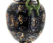 GIEN - Important vase sur piédouche en f