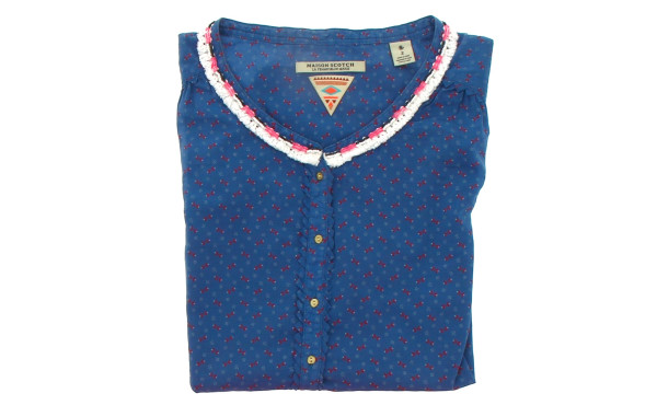MAISON SCOTCH - Blouse en coton, col per