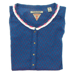 MAISON SCOTCH - Blouse en coton, col per