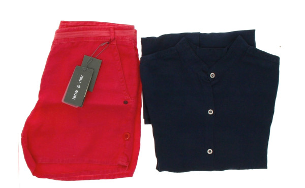 Lot de 2 articles femme : 1 short TERRE 