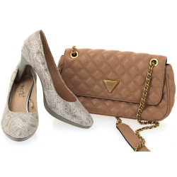 GUESS - Sac de dame matelassé à bandouli