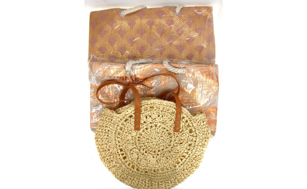 Lot de 3 sacs d'été, dont 2 sous blister