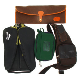 Lot de 4 articles : pochette LACOSTE ver