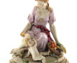 "Jeune fille à la corbeille de fruits et