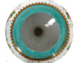 Paire de petits vases cassolettes en por