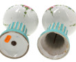 Paire de petits vases cassolettes en por