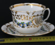 Porcelaine de Paris XIXème - Tasse déjeu
