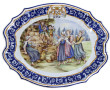 Henriot Quimper, décor d'après Théophile