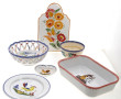 FAB Quimper - Lot de 6 pièces en faïence