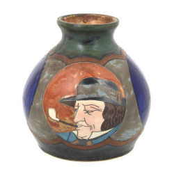 HB QUIMPER ODETTA - Vase boule en grès d