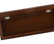 FOUILLEN - Coffret en bois pyrogravé et 