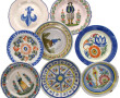 QUIMPER - Lot de 7 pièces anciennes (pla