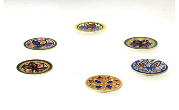 Henriot Quimper - 6 petites assiettes an
