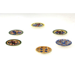 Henriot Quimper - 6 petites assiettes an