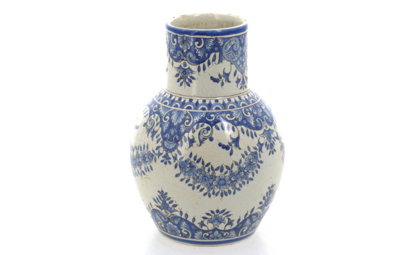 HENRIOT Quimper - Vase en faïence polych
