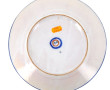 Assiette en faïence polychrome à décor d