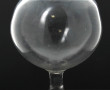 Grande loupe de dentellière en verre XIX