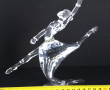 SWAROVSKI - Danseuse en cristal, signé, 