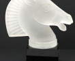 BOHEME - Tête de cheval, verre dépoli su