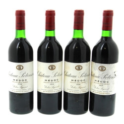 4 B Ch POTENSAC 1986 Médoc (1 ELA)