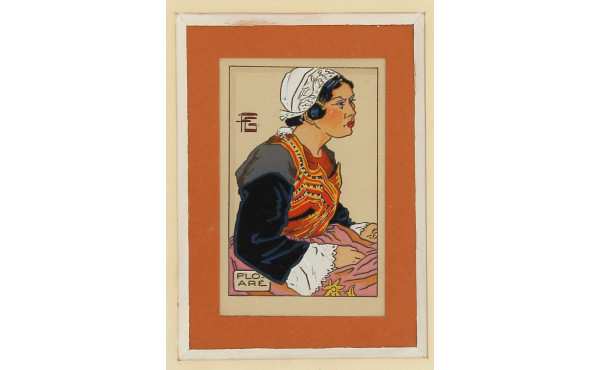 Georges GEO-FOURRIER (1898-1966) "Femme 