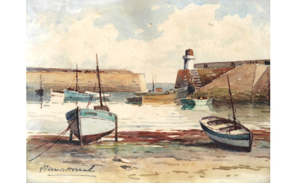 Ecole Bretonne Xxème "Vue sur Douarnenez