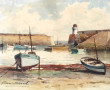 Ecole Bretonne Xxème "Vue sur Douarnenez
