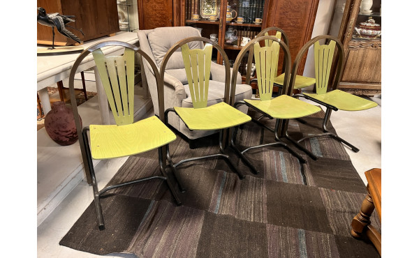 BAUMANN - 5 chaises années 80/90