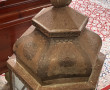 Vitrine en fer et verre (corrosion, qqs 