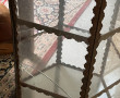 Vitrine en fer et verre (corrosion, qqs 