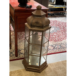 Vitrine en fer et verre (corrosion, qqs 
