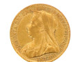 Souverain en or "1900" au profil de la R