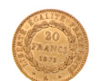 Pièce de 20 F or Génie "1875" atelier A