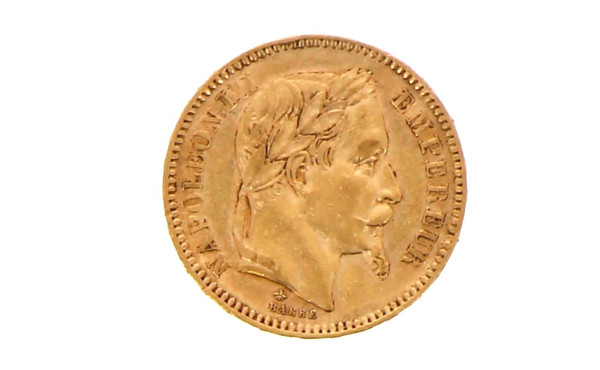 Pièce de 20 F or "1866" atelier A, Napol