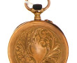 Montre de col en or jaune 18 cts, poinço