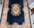 CHINE - Tapis chinois en laine et soie à