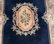 CHINE - Tapis chinois en laine et soie à