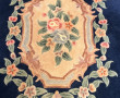 CHINE - Tapis chinois en laine et soie à