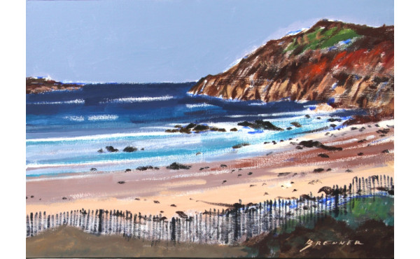 Jacques BRENNER (1936-2023) "Baie des tr