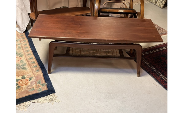 Table basse style scandinave à double pl