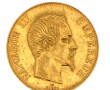 Pièce de 100 F or tête Napoléon III tête