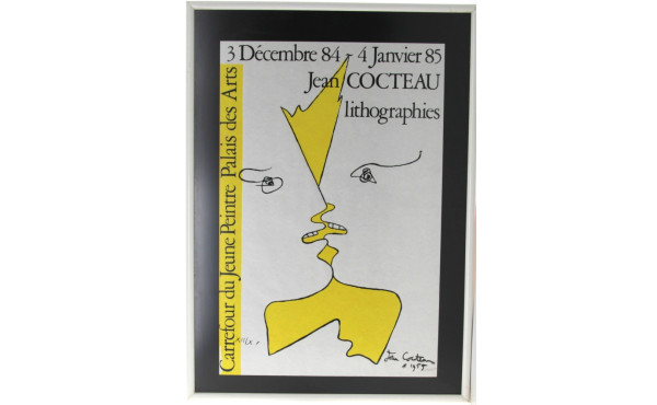 Jean COCTEAU - Affiche Carrefour du jeun