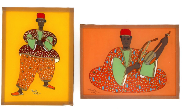 Ecole sénégalaise (XXIème) - "Musiciens"