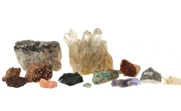 Petite collection de minéraux