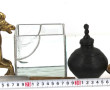 Lot de bibelots divers : 5 couteaux japo