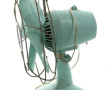 Ventilateur vintage bleu ciel de marque 