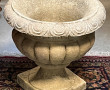 Vase de jardin en pierre reconstituée de