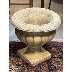 Vase de jardin en pierre reconstituée de